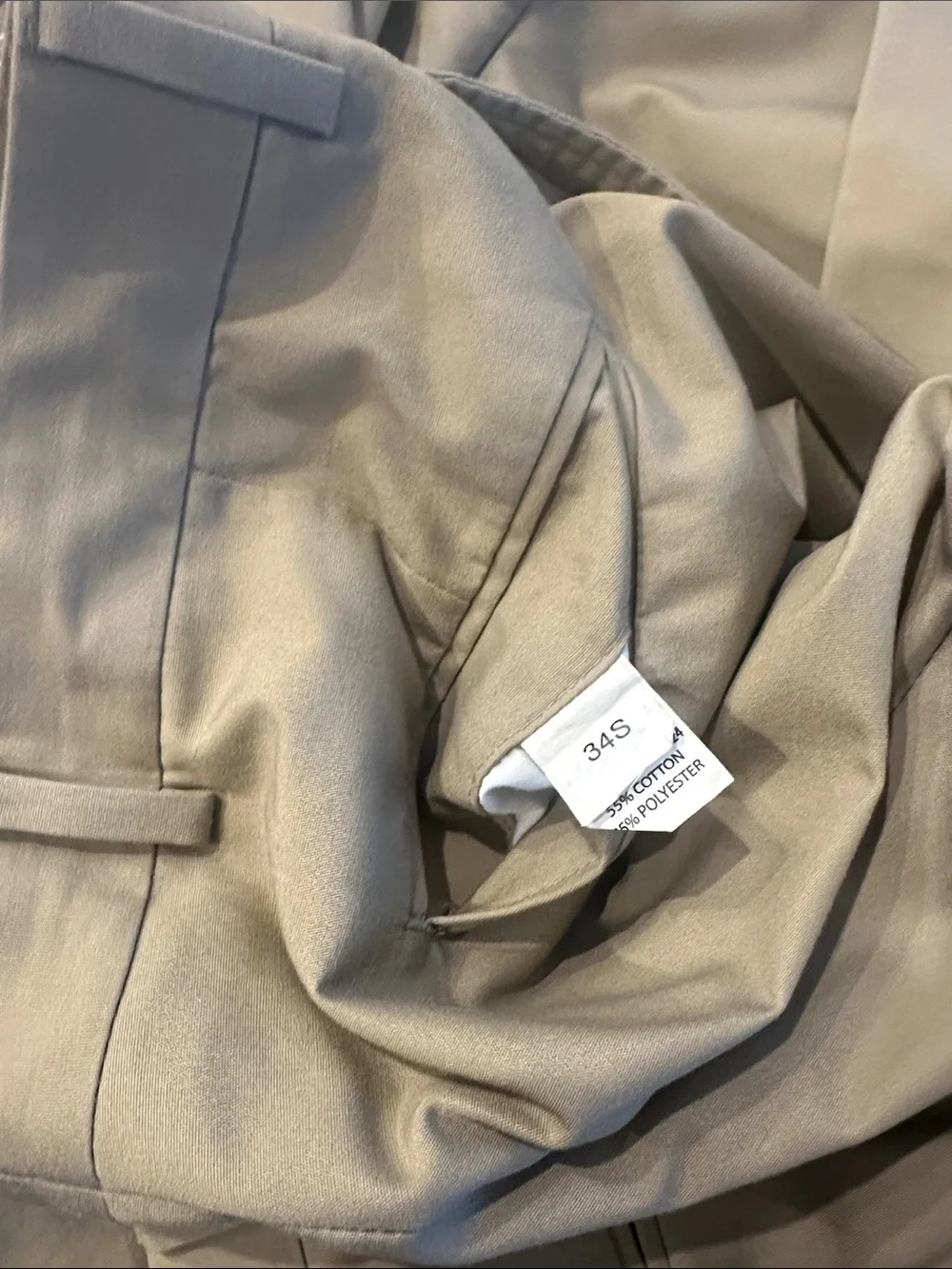 Jos. A. Bank Men's Light Tan suit.